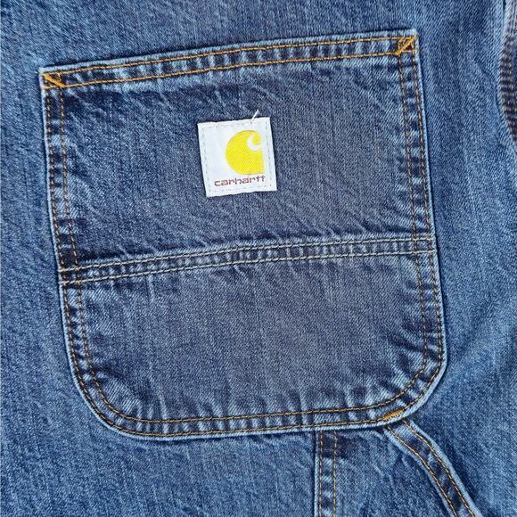 Carhartt Mens 44x32 Loose Fit Model No. BD4941-M Utility Jeans - Picture 9 of 16